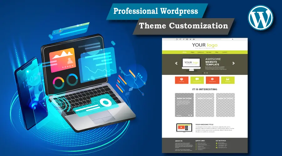 WP theme customization